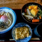 ヨコクラうどん - 今日のモーニングセット