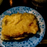 ヨコクラうどん - 高野豆腐の天ぷら