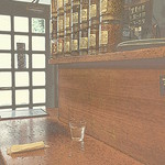 トマト - カウンター風景（スケッチ画風にしてみた）