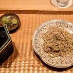伯雲 - 自家製の冷たい柚子蕎麦