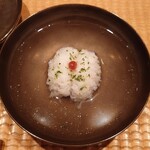 伯雲 - 鱧と水茄子のお椀