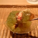 伯雲 - 噴火湾の毛蟹と冬瓜の摺り流し