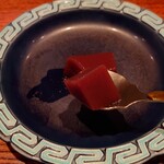 伯雲 - 自家製の水羊羹