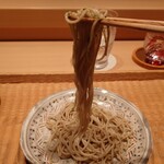伯雲 - 自家製の冷たい柚子蕎麦