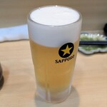 裕 - 生ビールはキンキン
