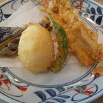 じょんならん - 天ぷら＠本格手打ちうどんじょんならん（2012年7月15日）