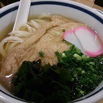 冷きつねうどん＠本格手打ちうどんじょんならん（2014年9月24日）