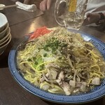 月光食堂 - 焼きラーメン大盛