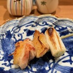 矮鶏 - もも　長葱