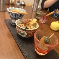 博多水炊きと地鶏串えんま - 小鉢