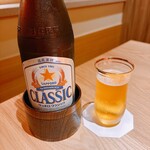かにじぇんぬ 北のはなれ - ビールはクラシックでした