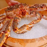 310264714 - 迫力がすごいタラバ蟹のお顔