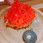 かにじぇんぬ 北のはなれ - 蒸し蟹と心臓