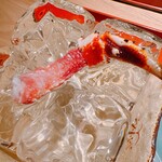 かにじぇんぬ 北のはなれ - ミディアムのお刺身