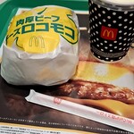 マクドナルド - もう十月になると云うのに、てふてふはお空にピロピろ散りばめられているわ、フェイスシートは手放せないわで、日傘はビーチパラソルLIKEのゴツさと重さで、ホント、この地球(マザー)の機嫌は、何時になったら