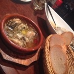 牡蠣のアヒージョ