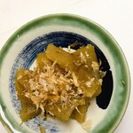 海鮮もんじゃ 片岡 - 味付き数の子  お正月じゃなくても食べたいですよね！ ご来店のたびに必ずご注文されるお客様も多数いらっしゃいます♪