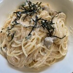 平野パン - 長芋と椎茸の明太子パスタ♪
