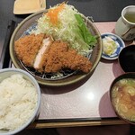 鉄兵衛 - ロースかつ定食（中）　税込1,680円