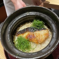 京都一の傳  六本木ヒルズ店 - 西京焼きの炊き込みご飯