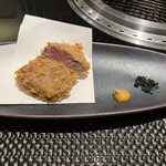 焼肉 喰心 - 厳選和牛ヒレカツ