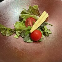 焼肉 喰心 - トリュフドレッシングのサラダ