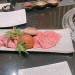 焼肉 喰心 - たぶんシャトーブリアンとハラミ