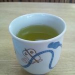 Kiso Ba Tamuraya - お茶もお水も出してくれる。
