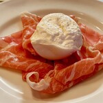 オステリア・ナカムラ - プラッターチーズと生ハム