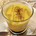 オステリア・ナカムラ - とうもろこしの冷製スープ