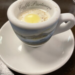 アンティカ・オステリア・ダル・ポンピエーレ - 定番の付き出し　夏は冷たいスープ