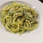 アンティカ・オステリア・ダル・ポンピエーレ - バイ貝のジェノベーゼ