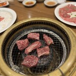 焼肉 鶯谷園 - 厚切りハラミ