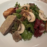 Benoit Alain Ducasse - ❛サラダ・グルマン❜ベーコン鶏砂肝のコンフィ テリーヌ