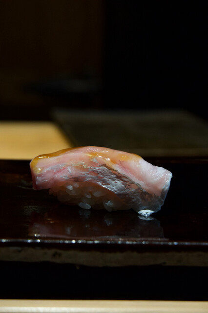 お寿司。出品 しばれ寿司 棒寿司3種セット（帆立おぼろ昆布・炙り焼き鯖高菜