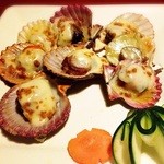 Maribago Grill - 帆立のベイクドスキャロップ＠普通にコキール