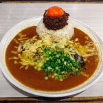 310290322 - 『キーマカレー 辛さ:普通　量:並（1750円税込）』トッピング⇒『豚小（200円税込）』『チーズ（100円税込）』