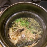 雪花菜 - 鯖と高菜ご飯