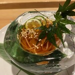 雪花菜 - 梅そうめん