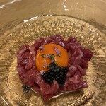 雪花菜 - ユッケ