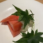 雪花菜 - 塩バニラアイスにスイカ