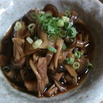 酒徒庵 - キノコ煮