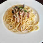 トラットリア ピアノ・ピアーノ - きのこのクリームソース