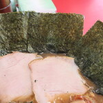 家系ラーメン 王道家 - のり３枚