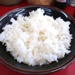 家系ラーメン 王道家 - ライス