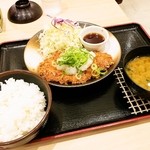 松のや - おろしロースかつ定食