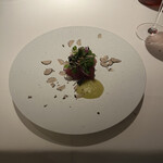 Terres de Truffes, Tokyo - Bonito（鰹の刺身）トリュフ後