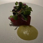 Terres de Truffes, Tokyo - Bonito（鰹の刺身）