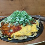 お好み一番地 - 料理写真:肉玉うどん　ねぎかけ