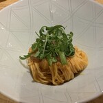 花小町 - 本田シェフ自家栽培小麦を使った麺料理は夏野菜のトマトの冷製パスタ